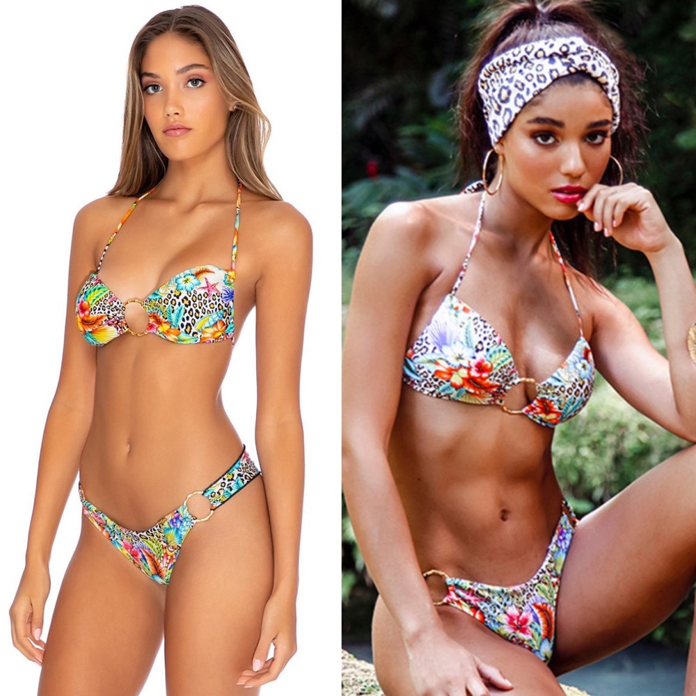 Luli Fama Luli’s Jungle Bikini Set Small